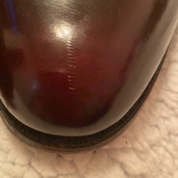 FLORSHEIM Lexington Wingtip Tassel Cognac Leather Loafer Size 10 - Picture 6 of 6